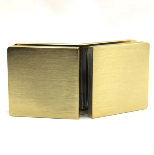 Латунь, Matt Brushed Gold, 135°, Премиум, R105